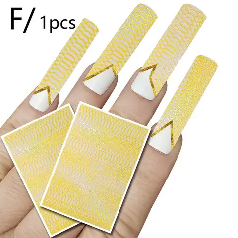 Ice Patch Nail Sticker Japanese Aurora Ice Sticker Decals Self Adhesive Nails Design Sticker Manicure Decoration