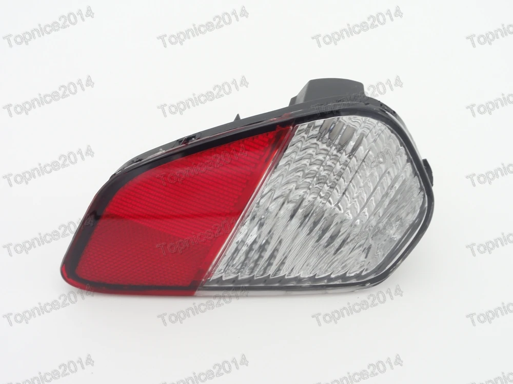 1pcs Right Rear Bumper Fog Light Lamp Reflector Tail Light For