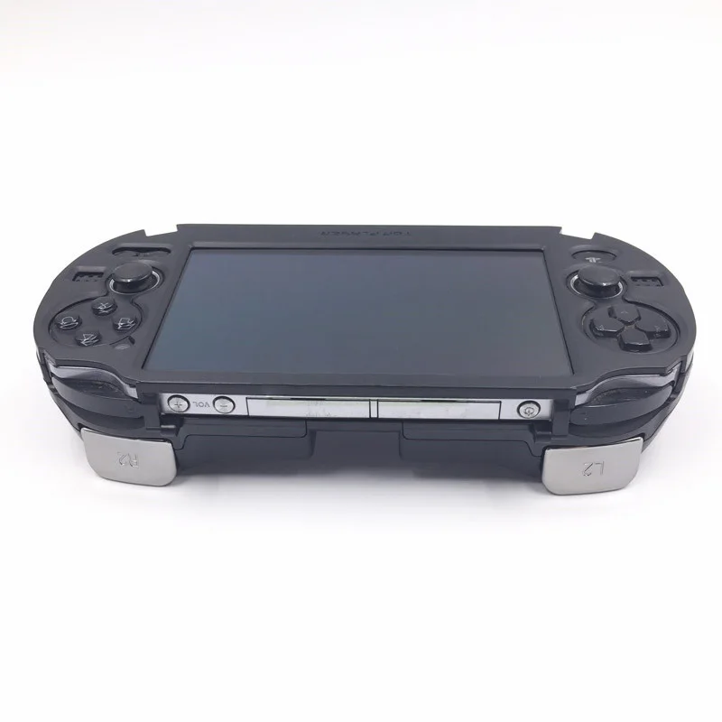 

Matte Hand Grip Handle Joypad Stand Case with L2 R2 Trigger Button For PSV1000 PSV 1000 PS VITA 1000 Game Console Black