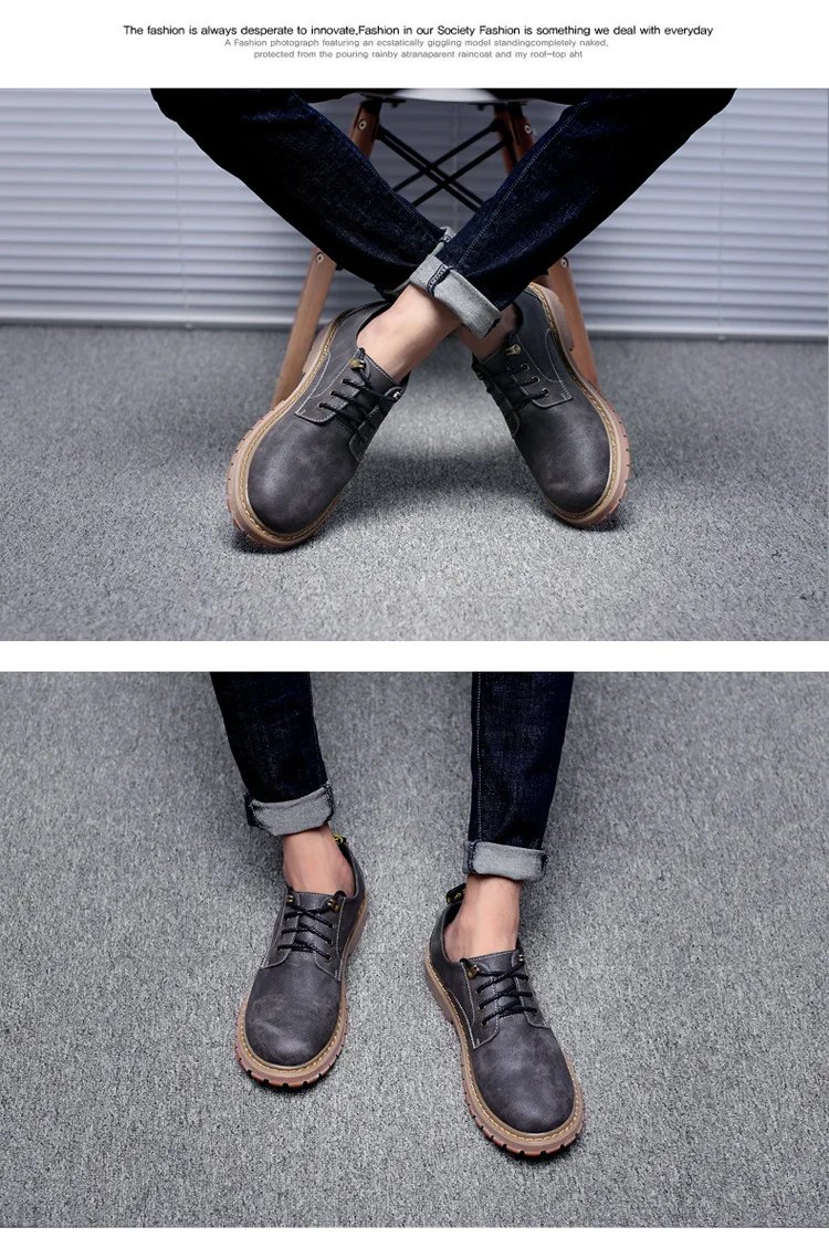 New Men Hiking Shoes Comfortable First Layer Cowhide Leather Outdoor Sneakers Men Breathable Hiking Sports Boots 39-47