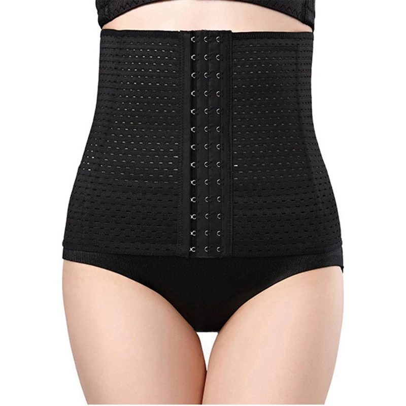 

Women Sexy Waist Trainer Belt Corsets Steel Bone Slim Female Corselet Waist Support Corsage Modeling Strap Body Shaper
