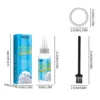 White Shoe Cleaning Agent Decontamination To Yellow Edge Brightening Shoe Polish 30ML Cleaning Agent With Brush and Masking Tape 2