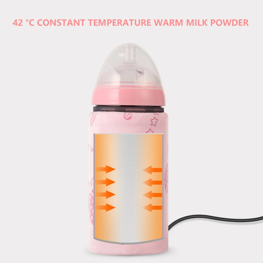 CYSINCOS USB грелка для детских бутылочек портативная дорожная грелка для молока бутылочка для кормления с подогревом крышка термостат подогреватель пищи
