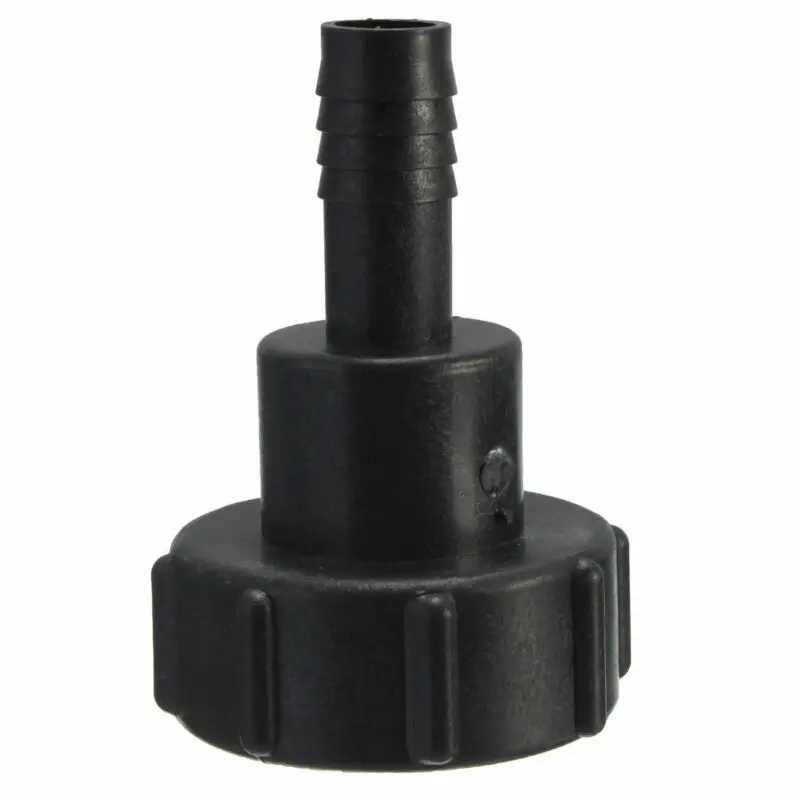 Черный ibc-контейнер адаптер 3/4 дюйма(20 мм) 1000 литр IBC бак для дождевой воды фитинг PP