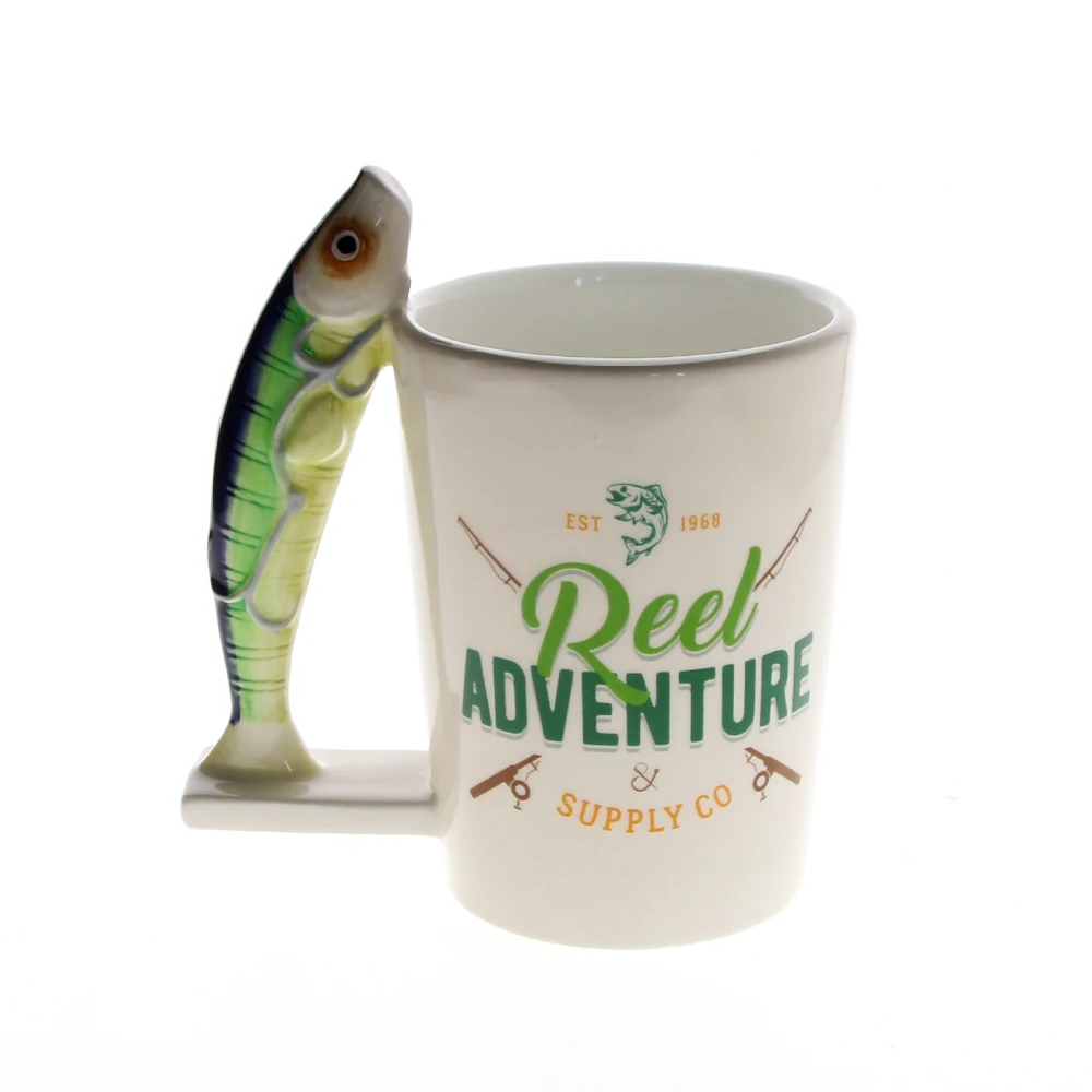 1 шт. настоящие приключения персонализированная кружка для сардин рыбы новая