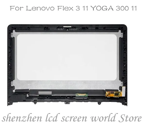 Для Lenovo Flex 3 11 YOGA 300 6 &quotHD светодиодный ЖК-сенсорный экран дигитайзер в сборе +