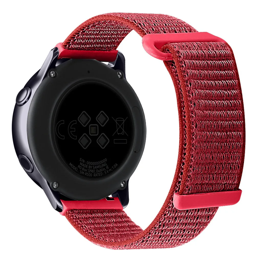 Нейлоновый ремешок для samsung Active 2 Watch 44 мм, ремешок для умных часов, сменный ремешок для мужских Т-часов, ремешок для спортивных часов, браслет для женщин и мужчин, 19 октября