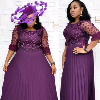

2020 Spring Summer African Women Party Gown Dresses Elegant Dashiki African Print Bazin Dresses Ankara Maxi Dresses Nigerian
