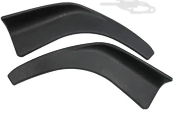 

2Pcs(R+L) Universal Car Bumper Spoiler Front Shovel Decorative Scratch Resistant Wing protect bumper