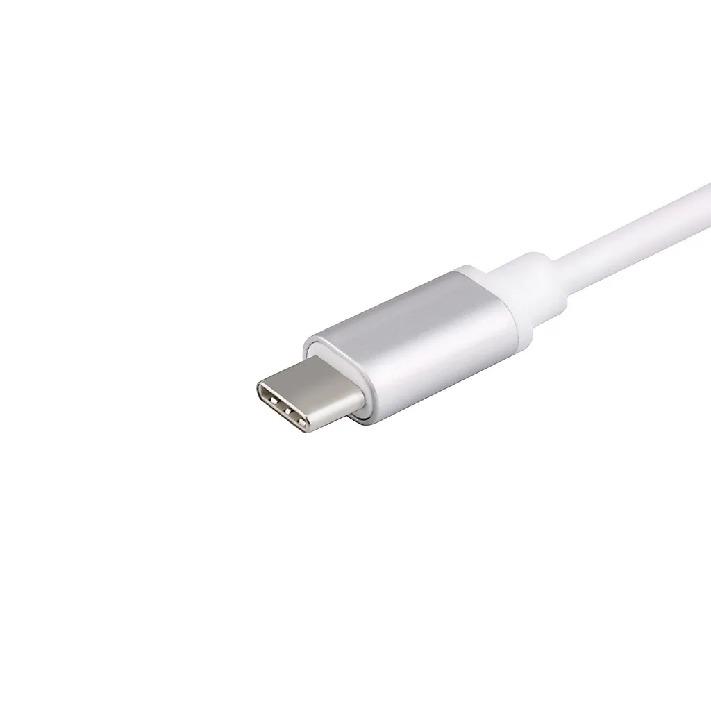 Type C USB 3,1-USB-C HDMI USB 3,0 адаптер 3в1 концентратор для ноутбука ПК ТВ