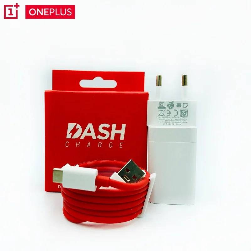 Оригинальное зарядное устройство Oneplus 7 Pro EU Dash 5V 4A для Oneplus 6T 5T 3T адаптер 1 M/1,5 M плоский круглый кабель usb type C - Тип штекера: EUcharger 100round