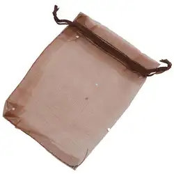 Кофейные блестки подарочные сумки Свадебные/Рождественский подарок 25 шт 10 см х 12 см