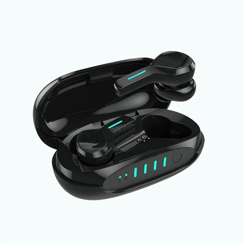 The New Private Model S9 Bluetooth Binaural Tws Explosion Model Wireless 5.0 In-Ear Noise Reduction Headphones