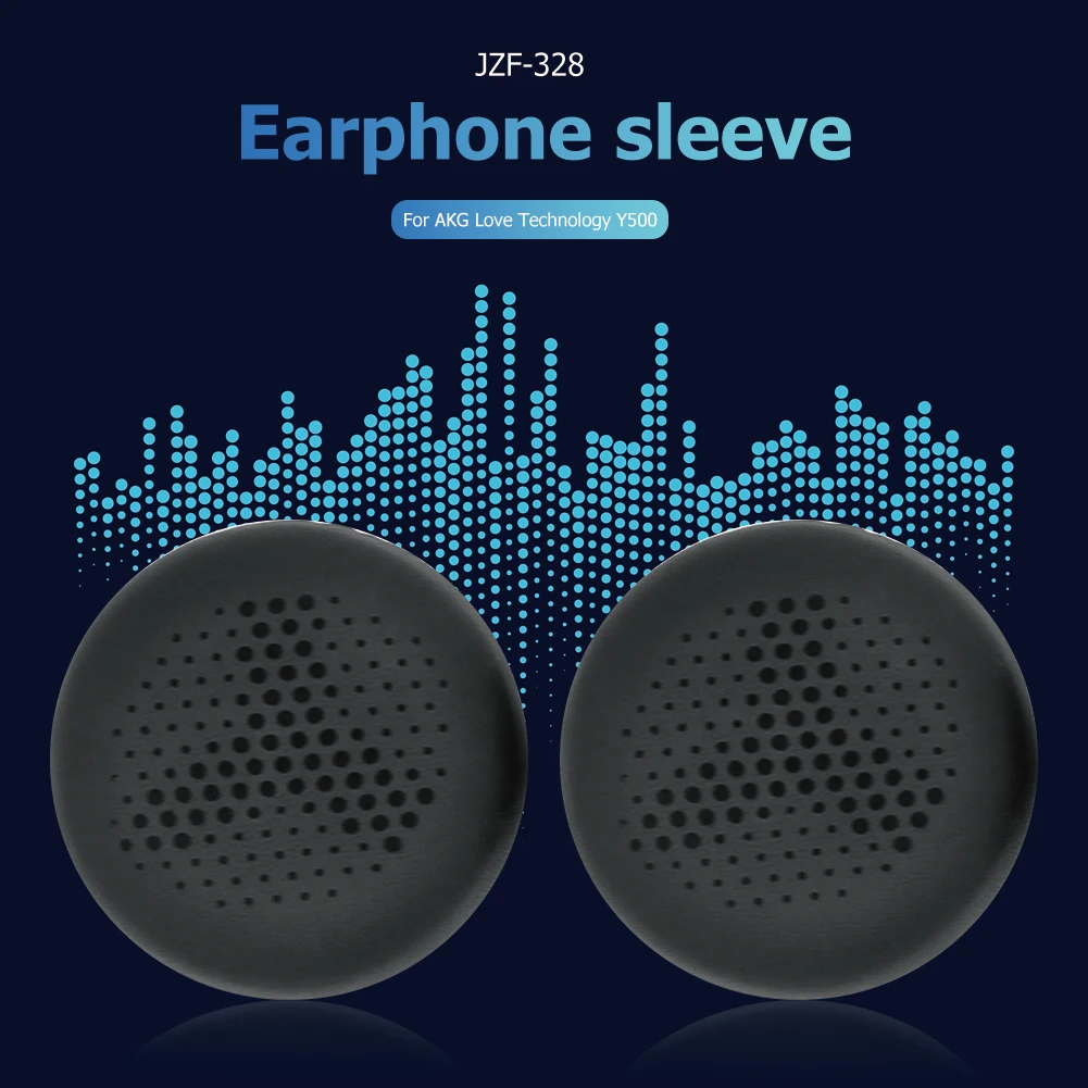 Wireless Wired Headphone Accessories Soft Protein Leather Earpads Ear Cushion Replacement for AKG Y500 Headphones