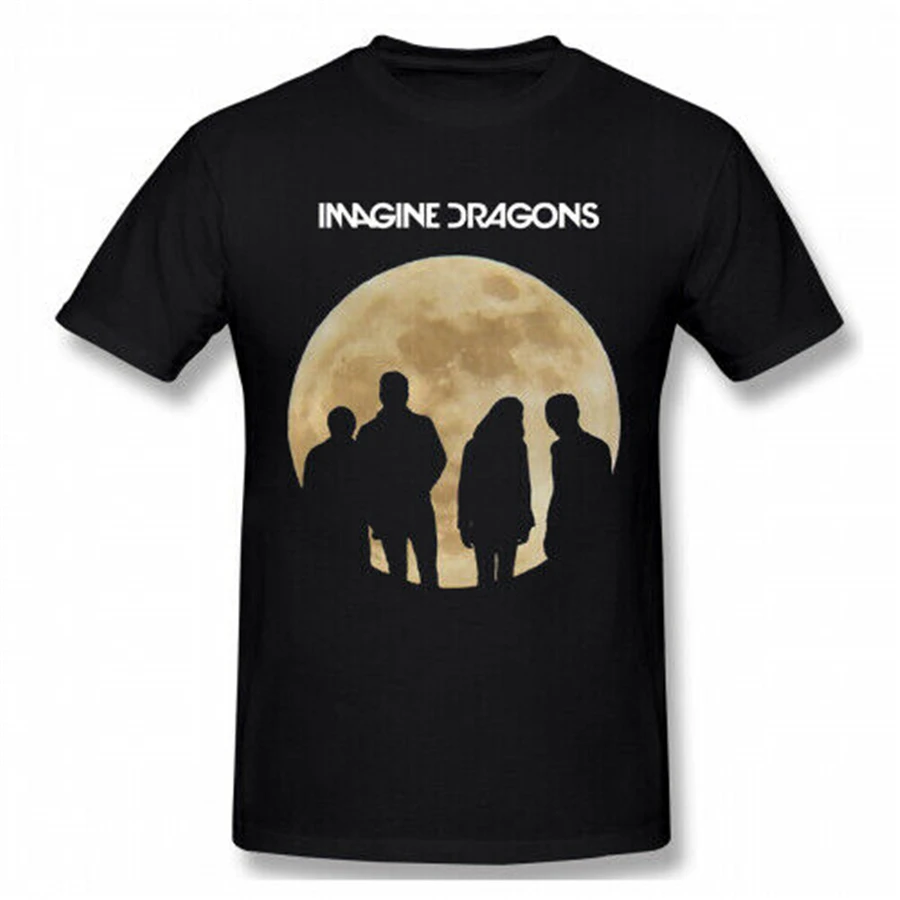 Мужская футболка Imagine Dragons Всесезонная подходящая одежда |