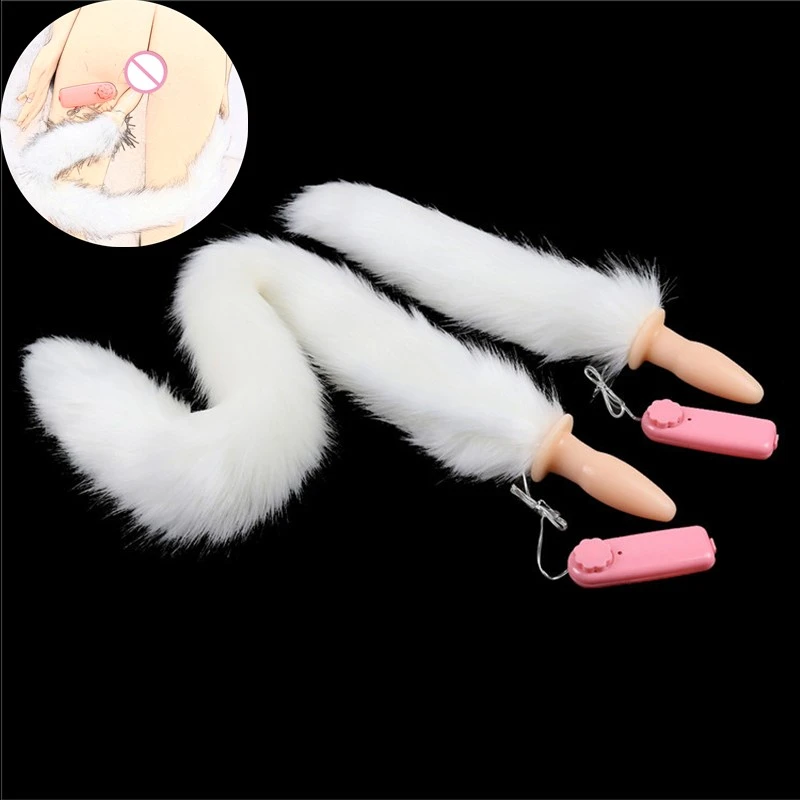 Erotic Anal Toys - Erotic Anal Sex Toys Vibrating Butt Plug Tail Adult Pet Play Games Slave  Cosplay Fox Tail Anal Plug Sex Vibrator Toys for Women|Anal Sex Toys| -  AliExpress