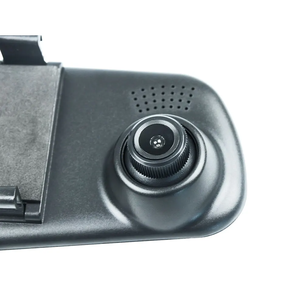 Полный Hd1080p Ночное видение Зеркало заднего вида Автомобильный видеорегистратор Даш Cam Автомобильная Двойной объектив автомобиля Камера авто видеорегистратор g-сенсор Сенсор