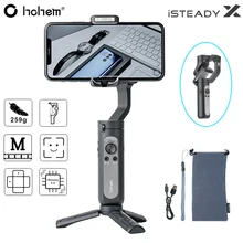Hohem isconstante x ultra leve 3 eixos handheld palma smartphone cardan estabilizador para iphone 12 pro max 11 xs x se samsung s20 s10