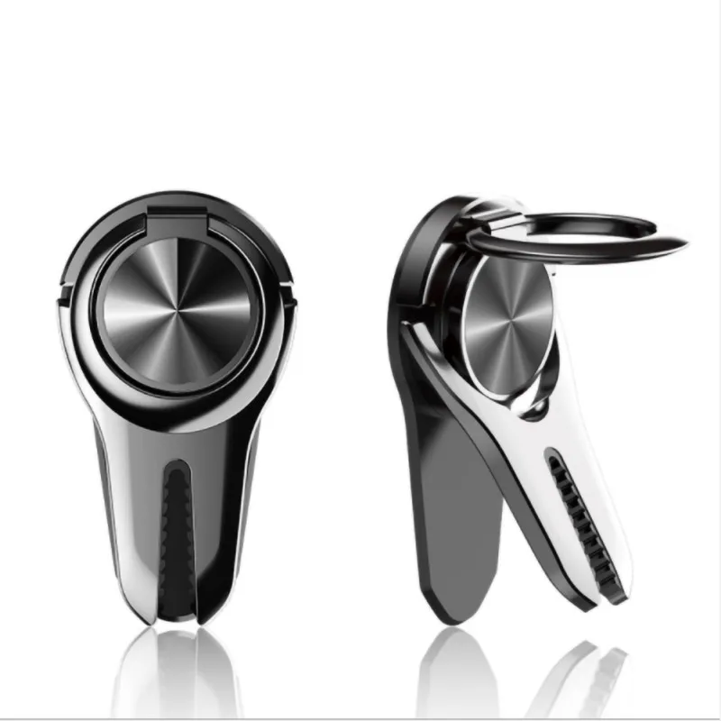 

Design Phone Ring Holder Car Air Vent Mount 360 Degree Rotation 4-6.3 Inch Smartphone Holder Stand Bracket