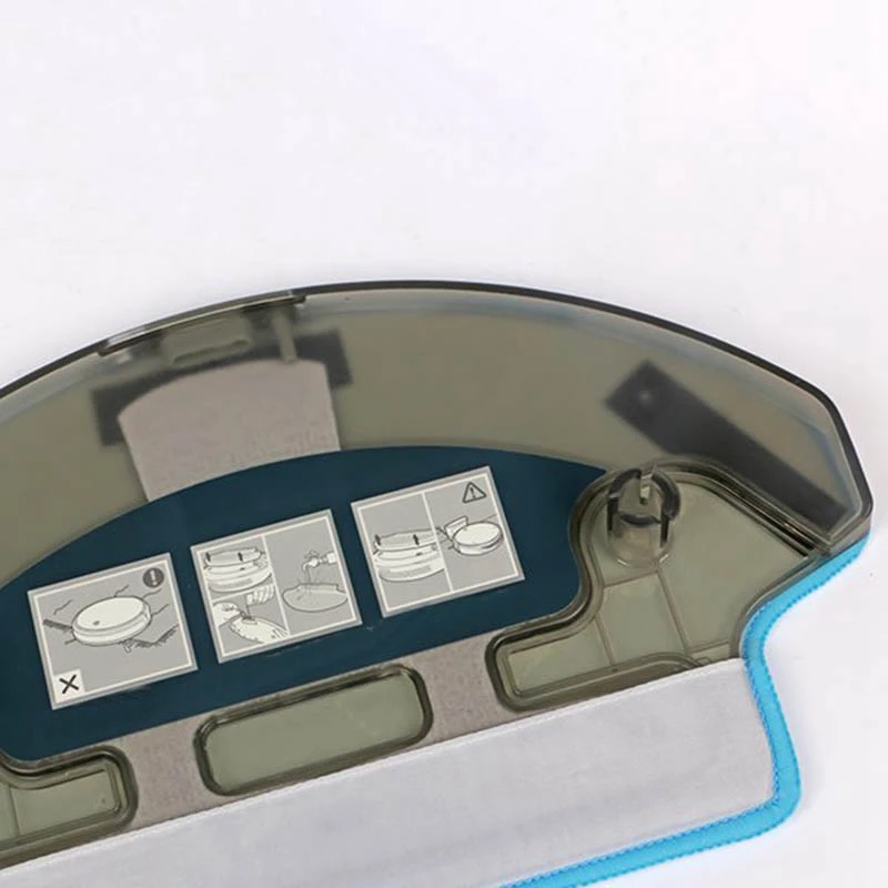 Резервуар для воды + 3 X Швабра Ткань Для Ecovacs Deebot Dt85G Dt85 Dt83 Dm81 De35 Dg710 Робот Запчасти для пылесоса Замена резервуара для воды