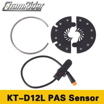 

Chamrider PAS Pedal Assist Sensor KT D12L Julet Waterproof connector Plug 12 Magnets Sensors Signals