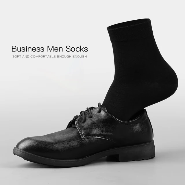 HSS Brand Men s Cotton Socks New Style Black Business Men Socks Soft Breathable Summer Winter