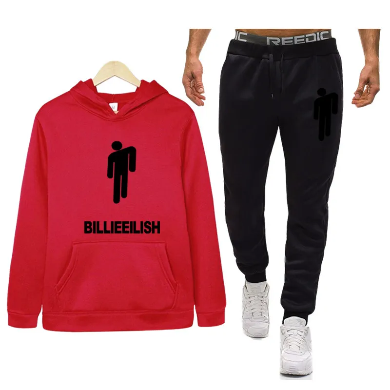 21 Billie Eilish, спортивная одежда для бега, толстовка+ штаны, спортивный костюм для бега, спортивный костюм для фитнеса, компрессионный спортивный костюм, одежда для бега, бега - Цвет: 21