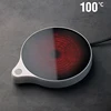 200W Cup Heater Mug Warmer 100°C Hot Tea Makers Warmer Coaster 5 Gear Cup Heaters Coffee Milk Tea Heating Pad 110V/220V 1