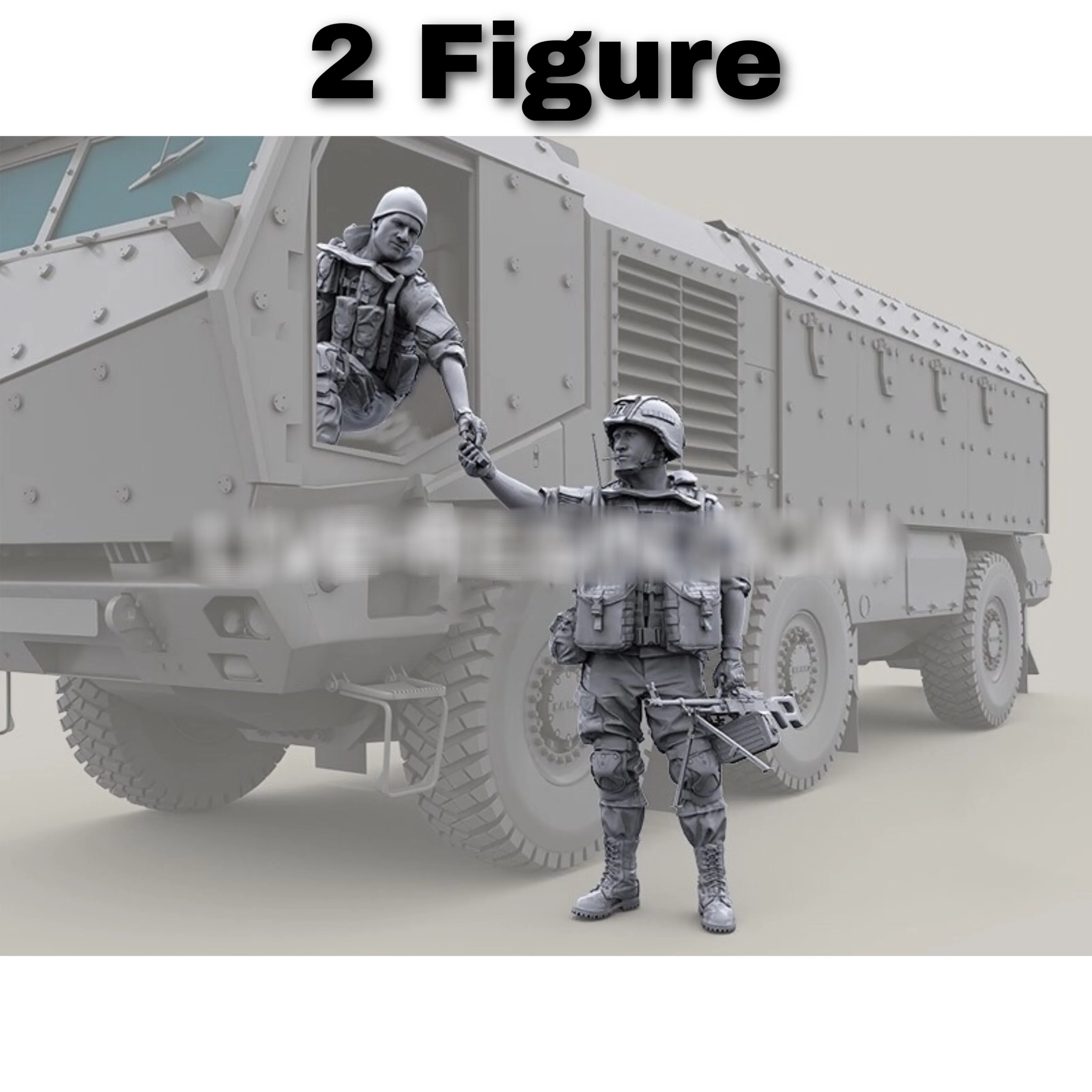 1/35 Resin Model Figure GK  , No car , Unassembled and unpainted kit