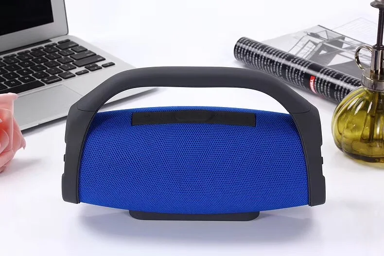 BS-218 blue Открытый Bluetooth динамик стерео супер бас 20 Вт боевой барабан Бумбокс брызгозащищенный портативный беспроводной музыкальный плеер AUXTFUSB динамик s - Цвет: BS-218 blue