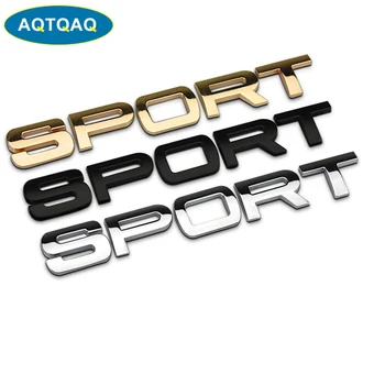 

1Pcs 3D Metal SPORT Car Side Fender Rear Trunk Emblem Badge Sticker Decals for JEEP Dodge BMW Mustang Volvo Chevrolet