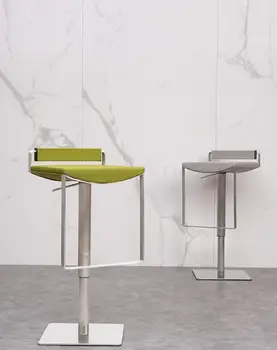 

Nordic Bar Chair Lift Bar Chair High Stool Bar Stool Modern Simple Bar Stool Light Luxury Chair Bar Chair