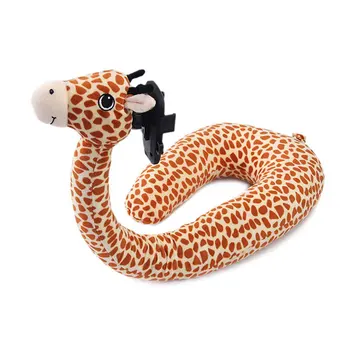 

Multifunctional Mobile Phone Bracket U-Shaped Pillow Two-In-One Cartoon U-Shaped Pillow Foam Particles Creative Neck Pillow