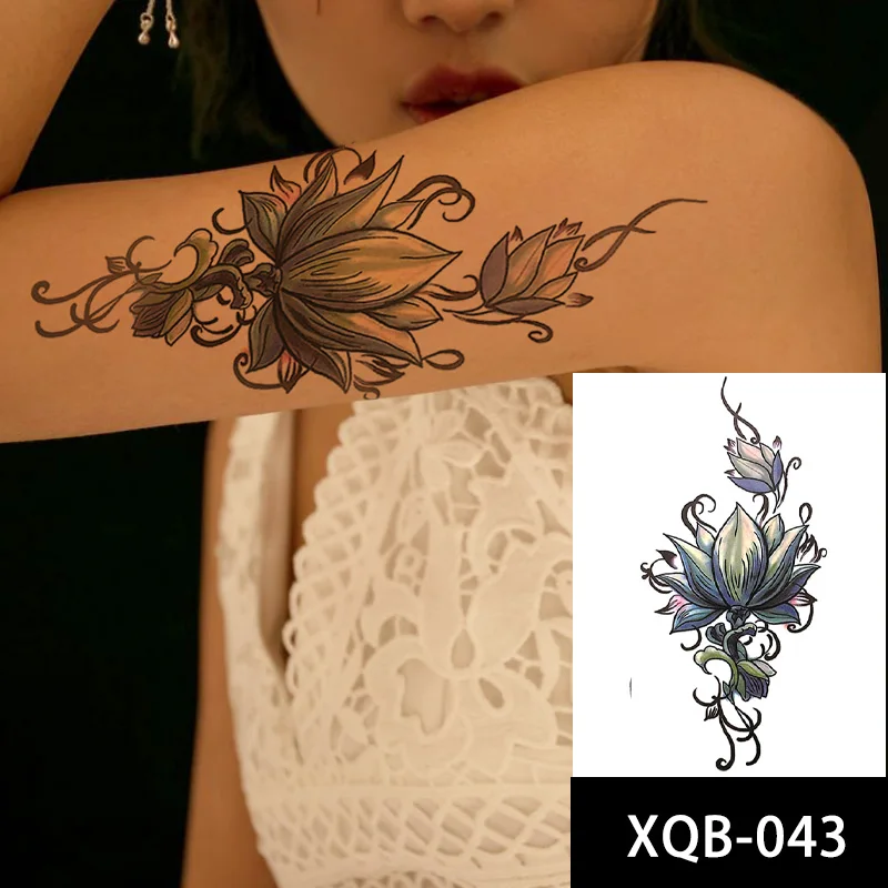 Chapéu de banda desenhada tatuagem temporária anime desenhos animados tatto  impermeável falso tatoo adesivo preto corpo da cintura arte para mulher -  AliExpress