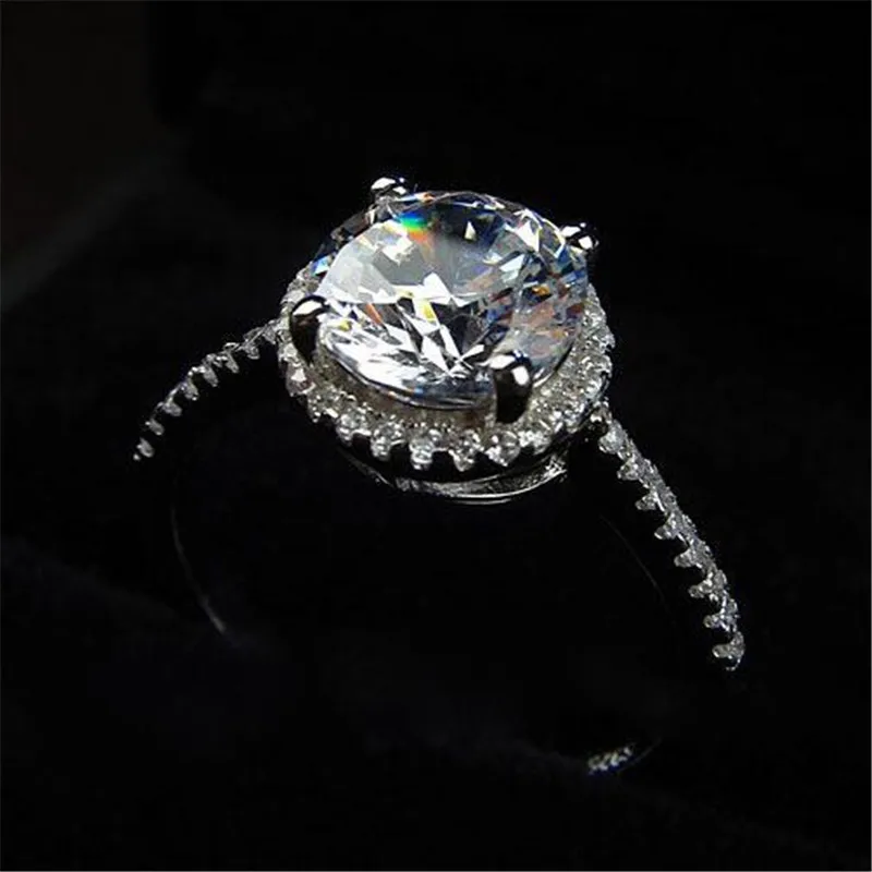 DODO  Rings For Women Fashion Jewelry Round Stone Cubic Zirconia Bridal Wedding Engagement Ring accesorios mujer DD505 (2)