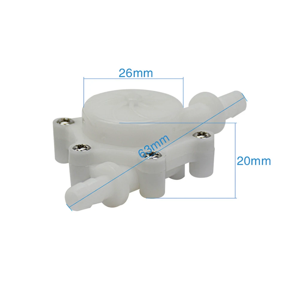 Water Flow Sensor Turbine Flow Meter USN-HS06PA-1 XH2.54 6mm Hose Barb Hall 0.15-1.5L/min for Drinking Machine Water