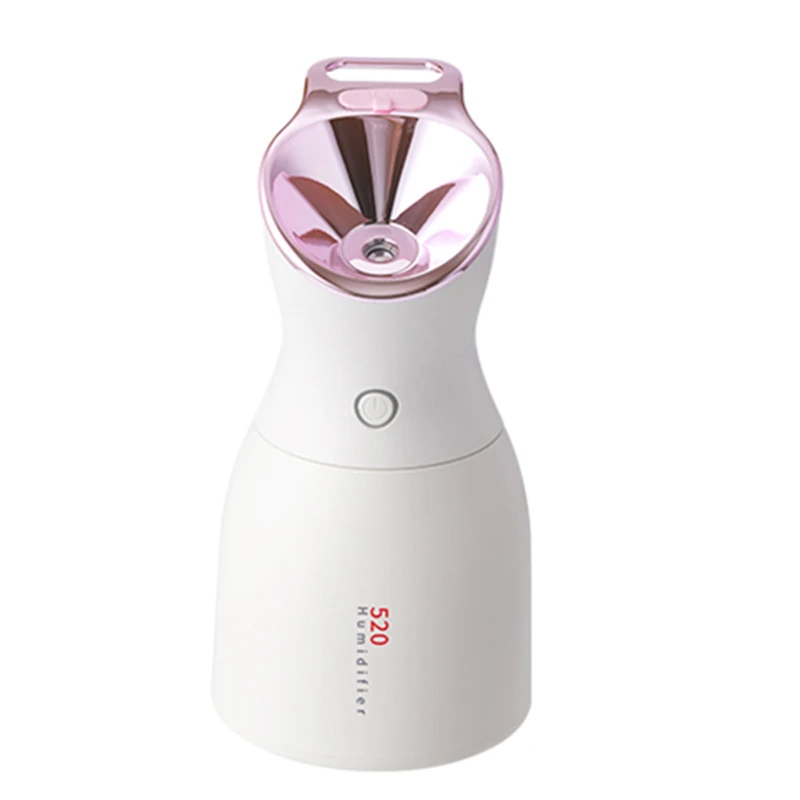 

Mistique Ultrasonic Cool Mist Humidifier with Purple Light Disinfection Lamp LED Night Light USB Fan Household Large Capacity Hu