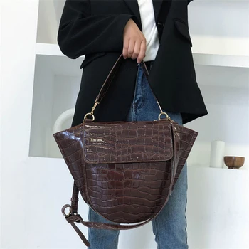 

Women Handbag Designer Women Crossbody Bag Stone Pattern Travel Shopping Bag Vintage Leather Fashion Female Shoulder Bags