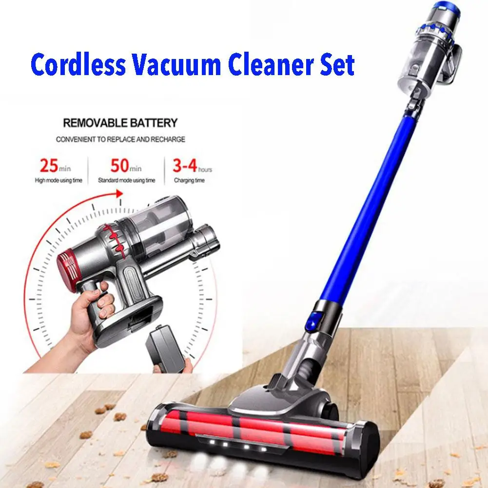 

2 In 1 Handheld Wireless Vacuum Cleaner Set Strong Power Suction Lightweight Cleaning Tools for Hard Floors Carpets Cleaning