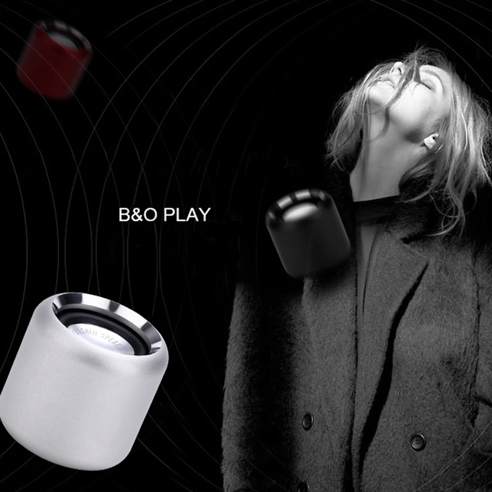 Супер мини звук HiFi Bluetooth динамик портативный легкий беспроводной 360 градусов