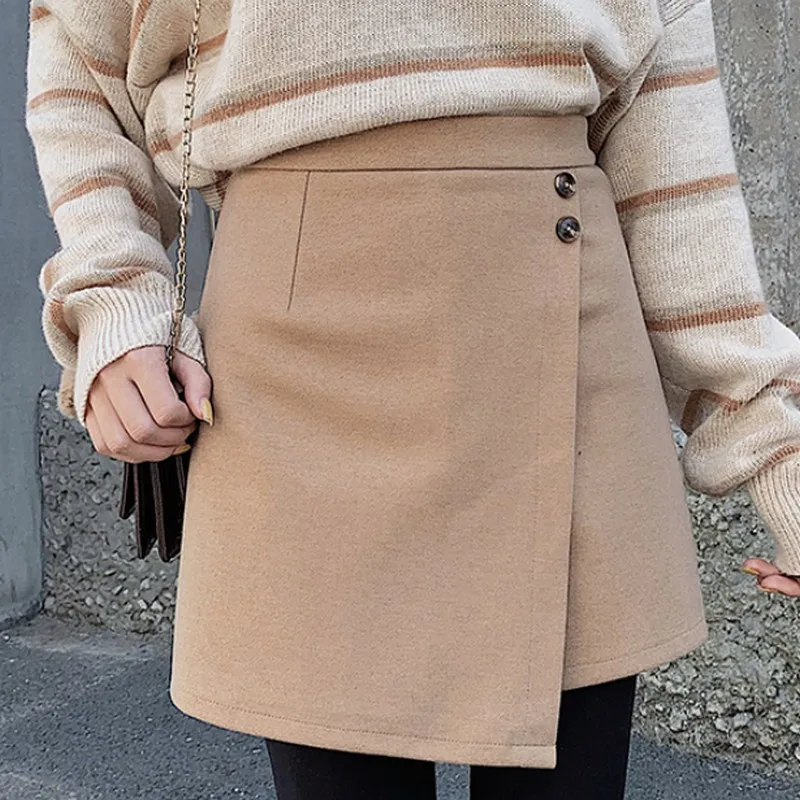 Hairy одноцветные женские шорты в Корейском стиле, большие размеры ...