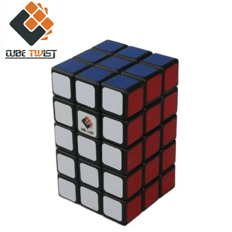 Оригинальный волшебный куб cubetрант 3x3x5 пазл полнофункциональный черный 335