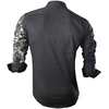 Sportrendy Men's Shirt Dress Casual Long Sleeve Slim Fit Fashion Dragon Stylish JZS091 Black ► Photo 3/6