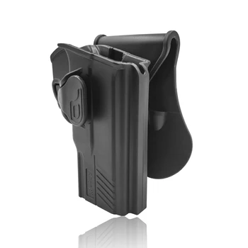 

Amomax Adjustable Tactical Holster for Taurus PT800 Series - Left-handed or Right Handed Black Standard only with waist plate