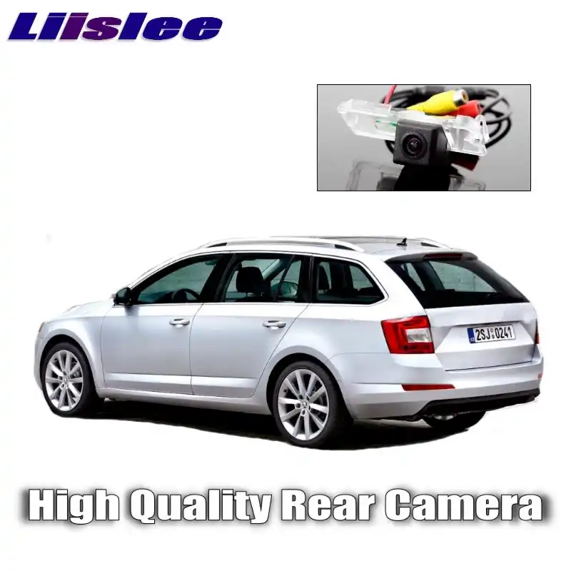 Rearview Camera Handle Car Camera for VW Skoda Octavia 2 Superb Combi Combi 5e HD