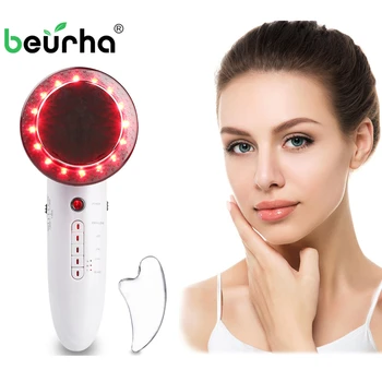 

Anti-Cellulite Ultrasonic Cavitation Machine Fat Burner Weight Loss Body Slimming Massager 6 in 1 Ultrasound Skin Care Tools