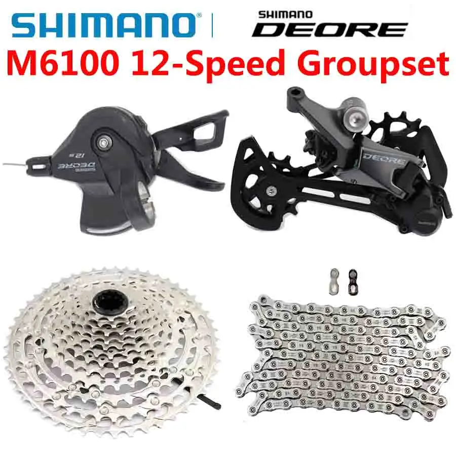 Набор для горного велосипеда SHIMANO DEORE M6100 12s переключатель передач SGS задний
