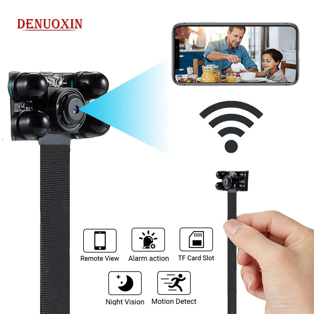HD 1080P DIY портативная самая маленькая Wi-Fi IP мини 4K камера ночного видения диктофон