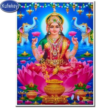 

full square resin drill,Lakshmi,Diamond Painting 5d diy Embroidery cross stitch kit diamond mosaic Rich Hindu Goddess of Fortune