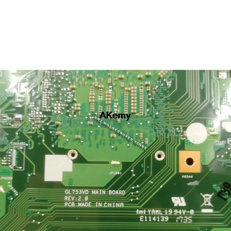 GL753VD материнская плата для ноутбука Asus GL753 GL753VD GL753VE FX73V Материнская плата ноутбука I7-7700HQ GTX 1050TI